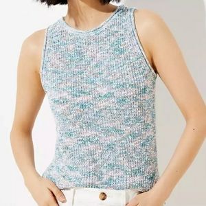 NWT Spacedye Sweater Tank